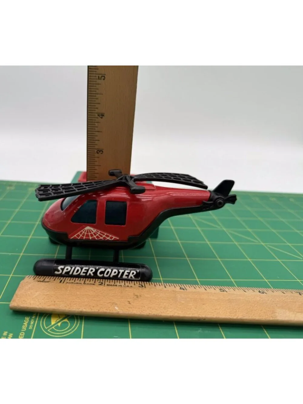 1980 Vtg The Amazing Spider-Man Red Spider Copter Buddy L Corp